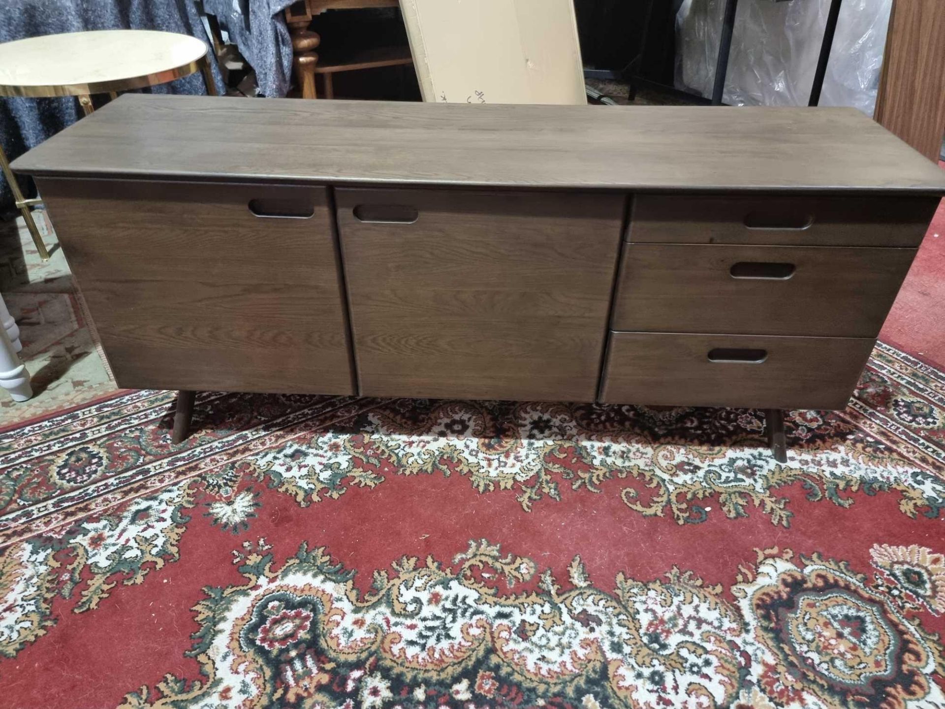 Laura Ashley Hazlemere Walnut Sideboard 2 Door 3 Drawer Taking Inspiration From The Iconic Furniture