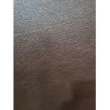Mastrotto Hudson Chocolate Leather Hide approximately 4 75M2 2 5 x 1 9cm ( Hide No,128)