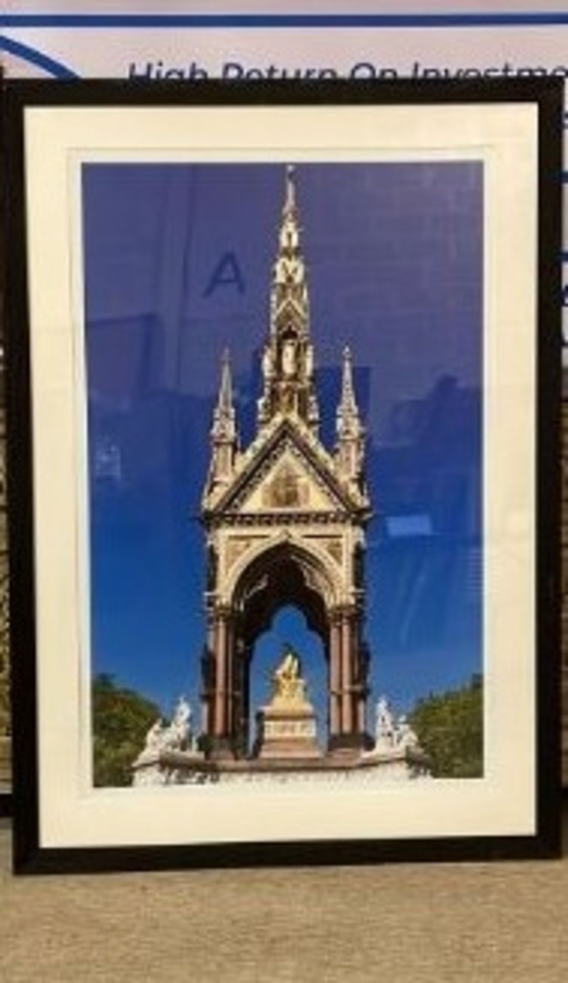 The Albert Memorial London Framed And Signed Limited Edition Photographic Print By Martin Smith