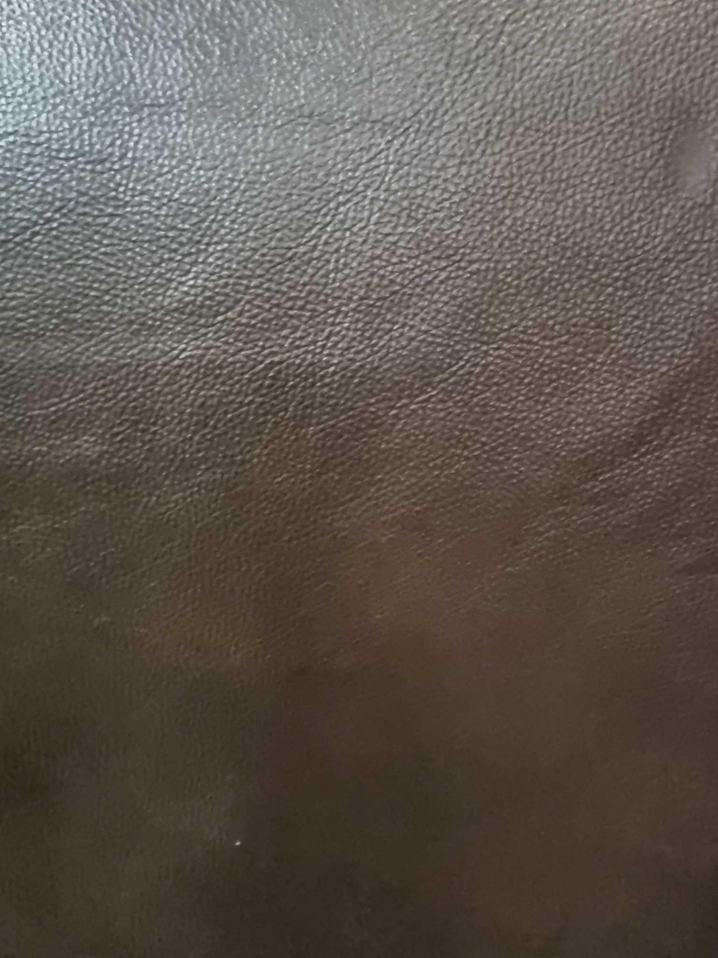 Chocolate Leather Hide approximately 2 4M2 2 x 1 2cm ( Hide No,165) - Bild 2 aus 2