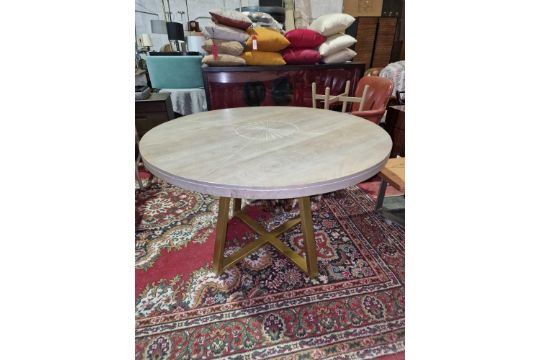 Smithson Round Dining Table Living By Christiane Lemieux The Round Dining Table Is A Scene - Image 2 of 7