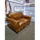 ***Brand New*** Balmoral Leather Sofa An Instant Classic, The Balmoral Vintage Upholstered In