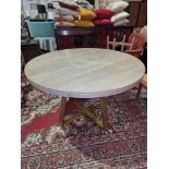 Smithson Round Dining Table Living By Christiane Lemieux The Round Dining Table Is A Scene