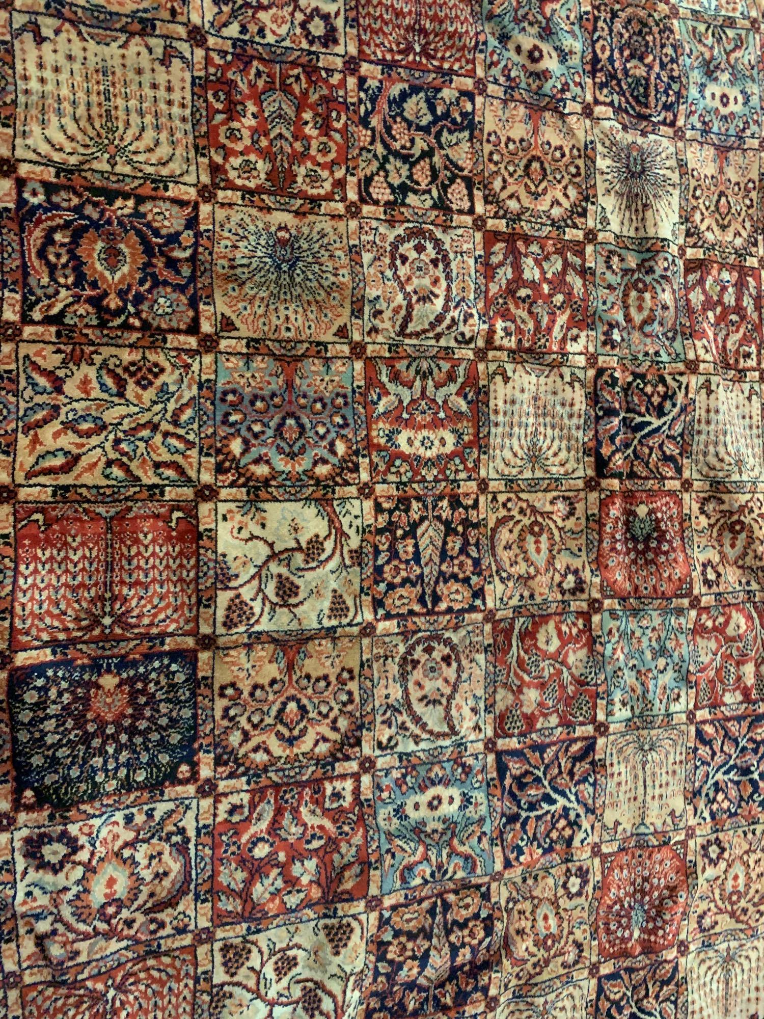 Jaipur Carpet, Rajhastan, North India, Wool on Cotton Foundation. The polychrome field with a ' - Image 7 of 9