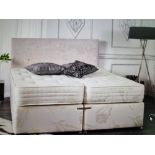Brand New Kensington Commercial Hotel Zip and Link Superking Bed manufactured within the U.K and