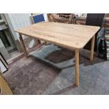 Wycombe Oak Dining Table In Homage To The Arts Craft Movement Who Made Simple Forms With Little
