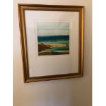 Limited Edition Lithograph 30 Of 50 Signature Indistinct Room 603