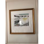 Rachel Anne Grigor. British Born: 1960. Limited edition print 1 of 12 titled Another Day framed 82 x