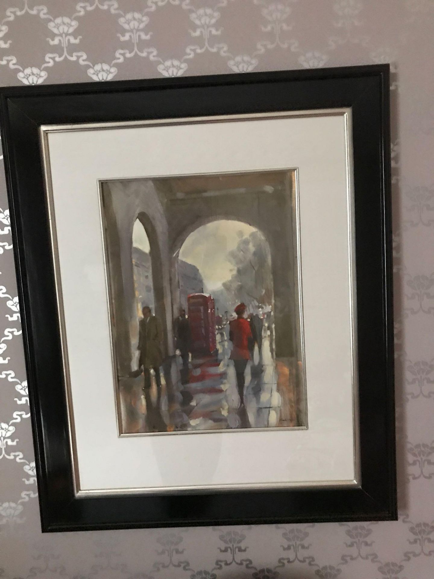 Giclee On Canvas Charles Rowbotham Framed 50 x 35cm Room 628