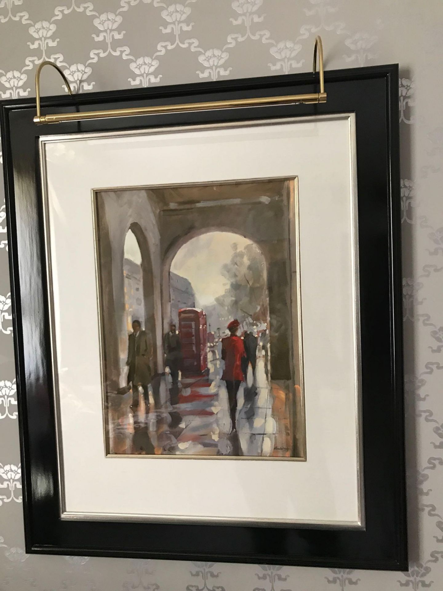 Giclee On Canvas Charles Rowbotham Framed 50 x 35cm Room 621