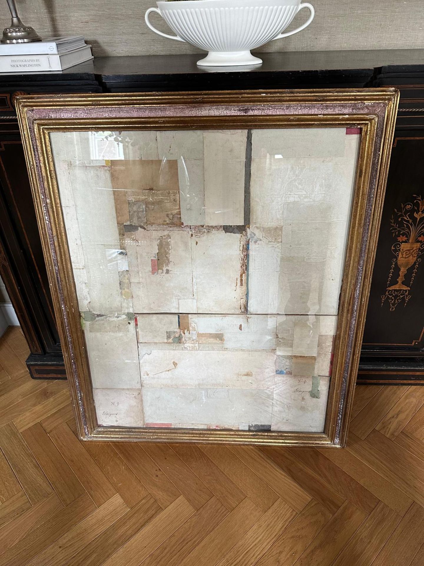 Huw Griffith Artwork titled No,9 Parquet, signed and framed 100 x 84cm (Apt 1) Huw Griffith