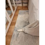 The Rug Company Mesa Powder Rug the Mesa studies the delicate and intricate patterns found on the