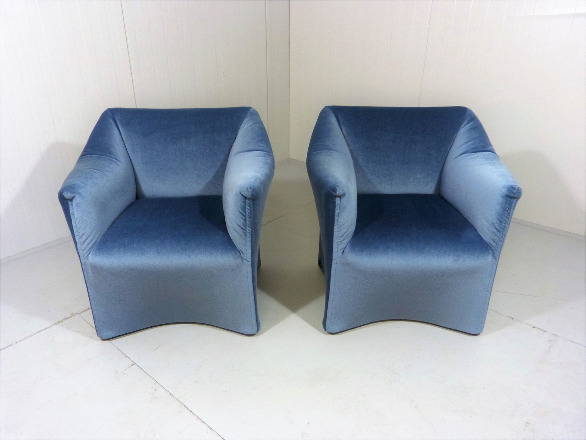 Italian Great Temptation Lounge Chairs by Mario Bellini for Cassina, 1970s, Set of 2 recently