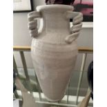 Beautiful Crackle Glazed Ceramic Floor Vase (Apt 10)