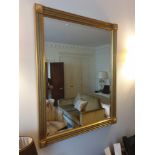 Bevelled Full Length Dress Mirror Gold Detail (Room 704 & 705)
