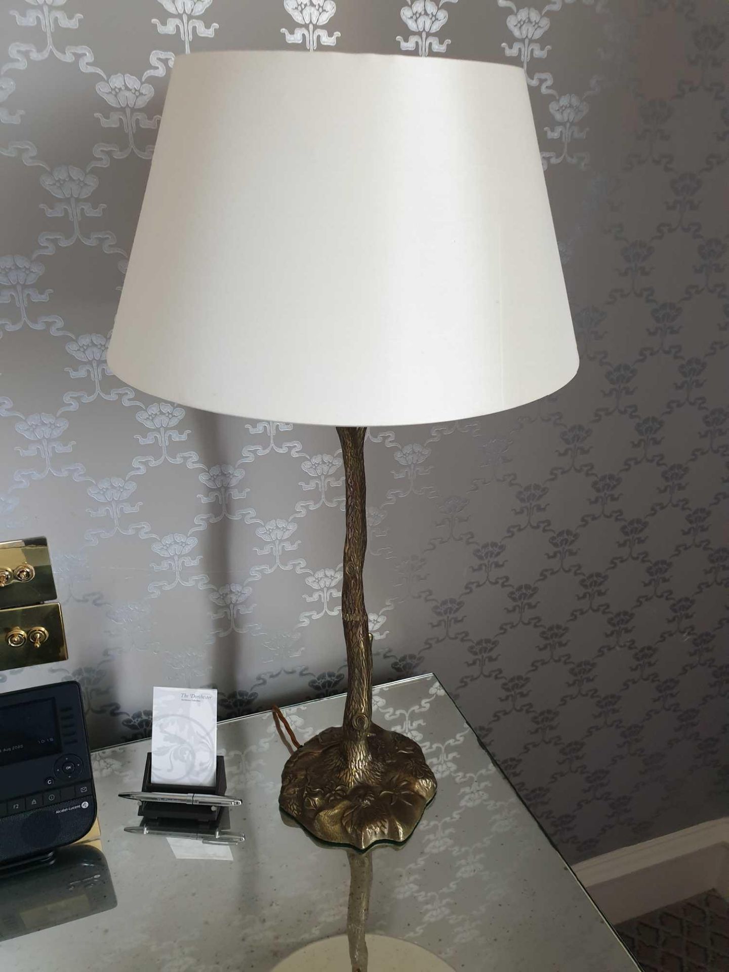 A Pair Of Truro Twig Table Lamp Inspired From A Mid-Century French Design Organic Flowing Stem
