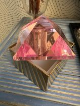 Jonathan Adler Monte Carlo Pink Stud Box Tough glamor meets gem-toned luxe. Featuring a polished