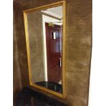 A Gold Framed Accent Mirror 61 x 112cm