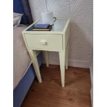 A pair of Julian Chichester Holly Bedside Tables Part of the Colourist Collection, this pretty