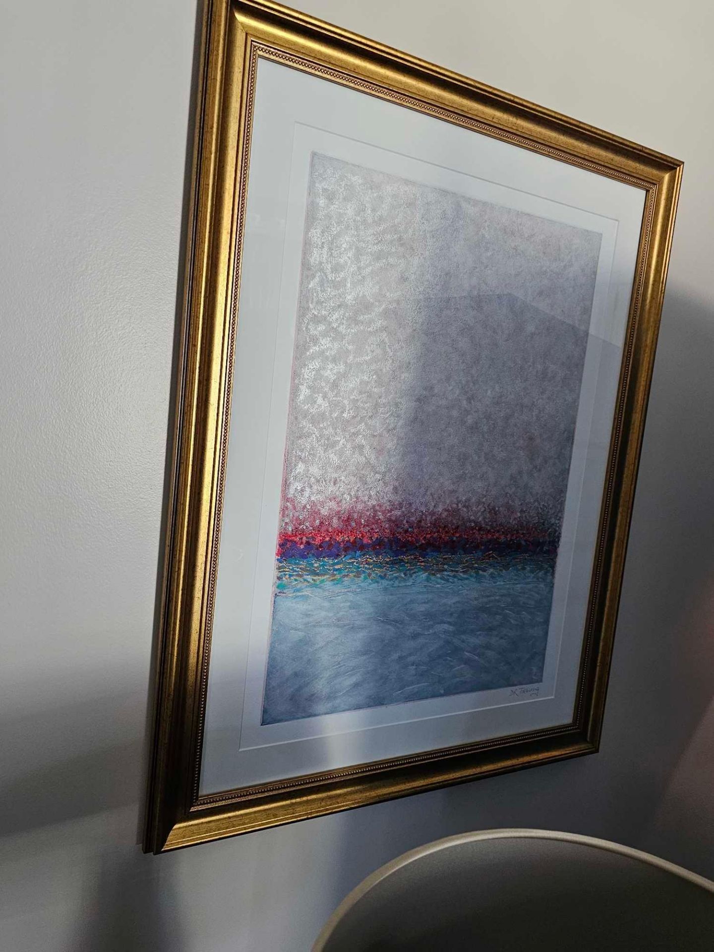 Framed Contemporary Artwork Signed D Treliving Deborah Treliving, is a contemporary British artist - Image 2 of 4