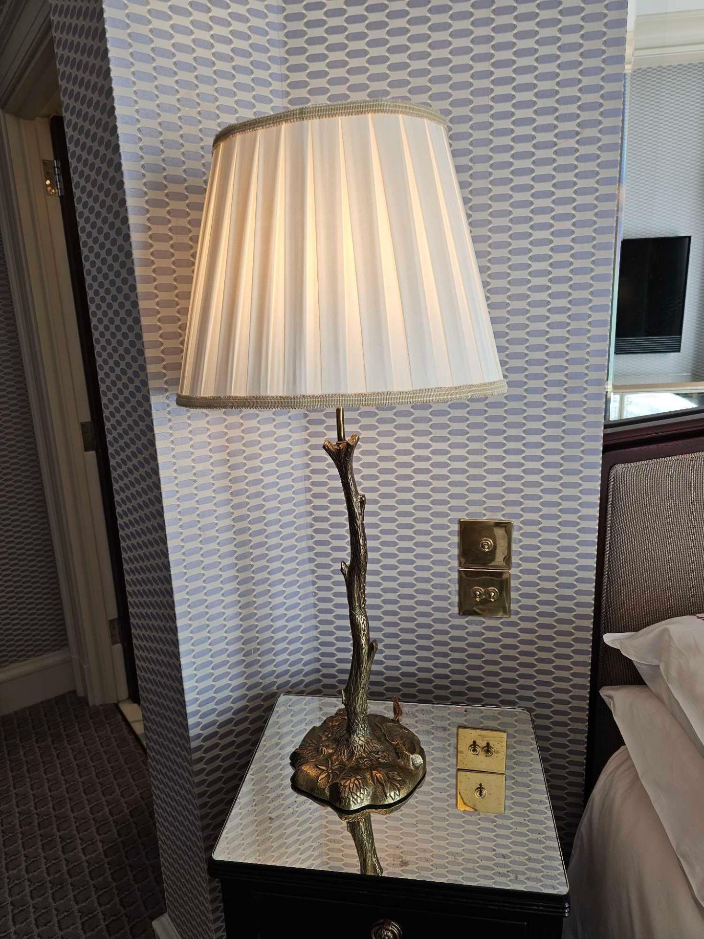 A Pair Of Truro Twig Table Lamp Inspired From A Mid-Century French Design Organic Flowing Stem - Image 2 of 3