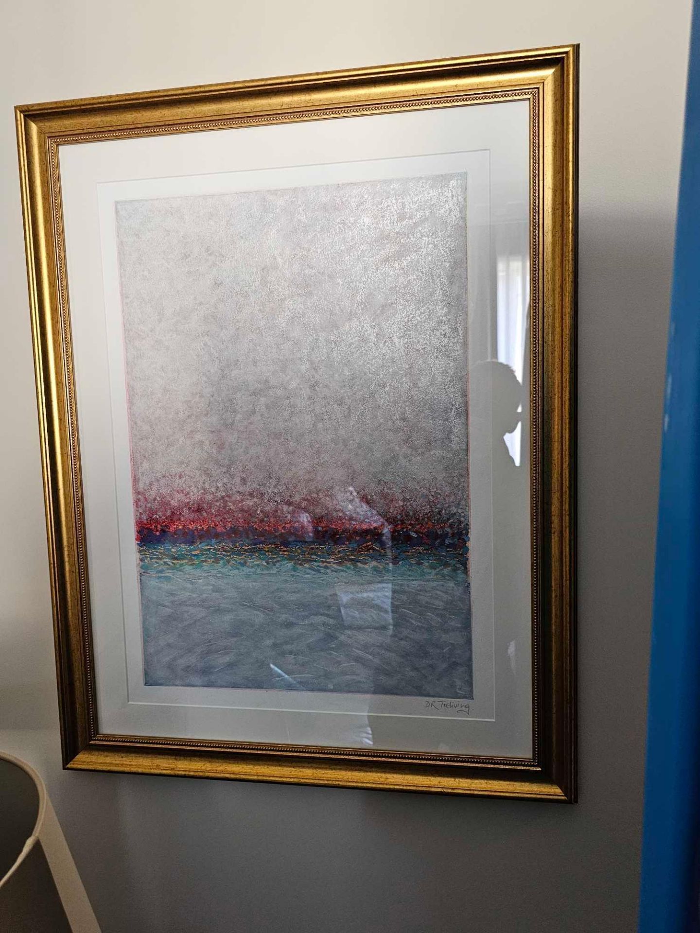 Framed Contemporary Artwork Signed D Treliving Deborah Treliving, is a contemporary British artist - Image 4 of 4