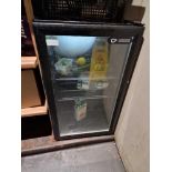 Coolpoint CX900R small under counter glass door - wine cooler capacity 21 x 750ml wine bottles 470mm