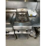 Capic W380521 Celtic C5 2 Open Burners 6kw on open cupboard 400 x 835 x 900mm ( Location: Main