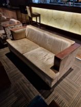 Grassoler Sofas Spain Velveteen sofa in gold 170 x 80 x 74cm ( Location: Browns)