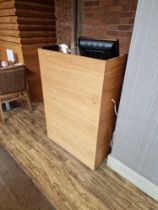 Waiter station with tow door cupboard under 80 x 45 x 120cm ( Location: Browns)