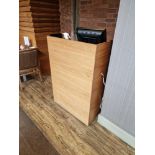 Waiter station with tow door cupboard under 80 x 45 x 120cm ( Location: Browns)