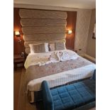 Hypnos Superking 180 x 200cm Zip and Link hotel contract bed comprising of mattress divan base