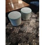 Design 79 upholstered stools 45 x 45cm ( Location: Club Lounge)