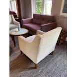 Grey Easy Chair (The Lounge )
