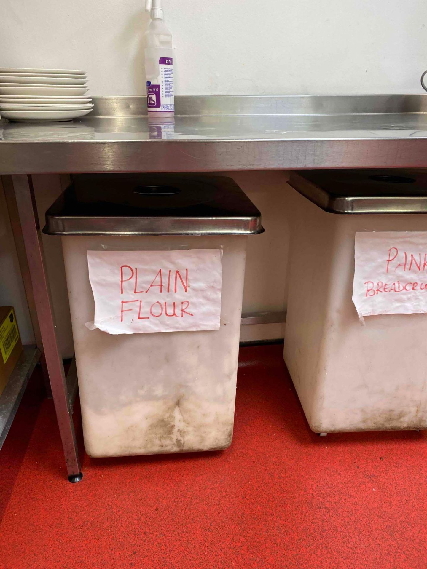 3 Flour Bins With Lids (Kitchen) - Bild 3 aus 4