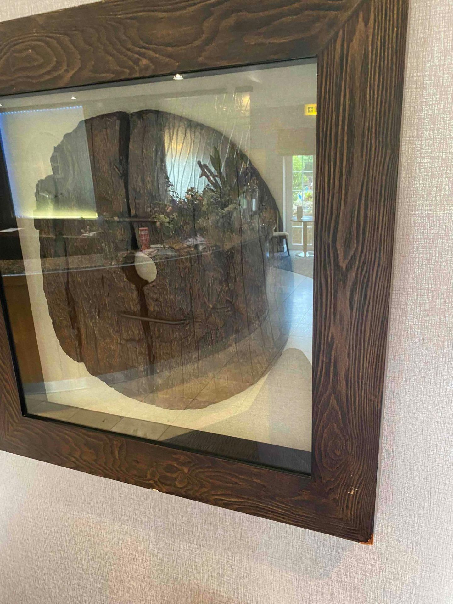 Framed, Antique Barrell Top (Featured On ' Cash In The Attic Tv Programme'800 x 850 (The Lounge ) - Image 2 of 2