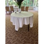 Round Restaurant Dining Table (Hermitage Room )