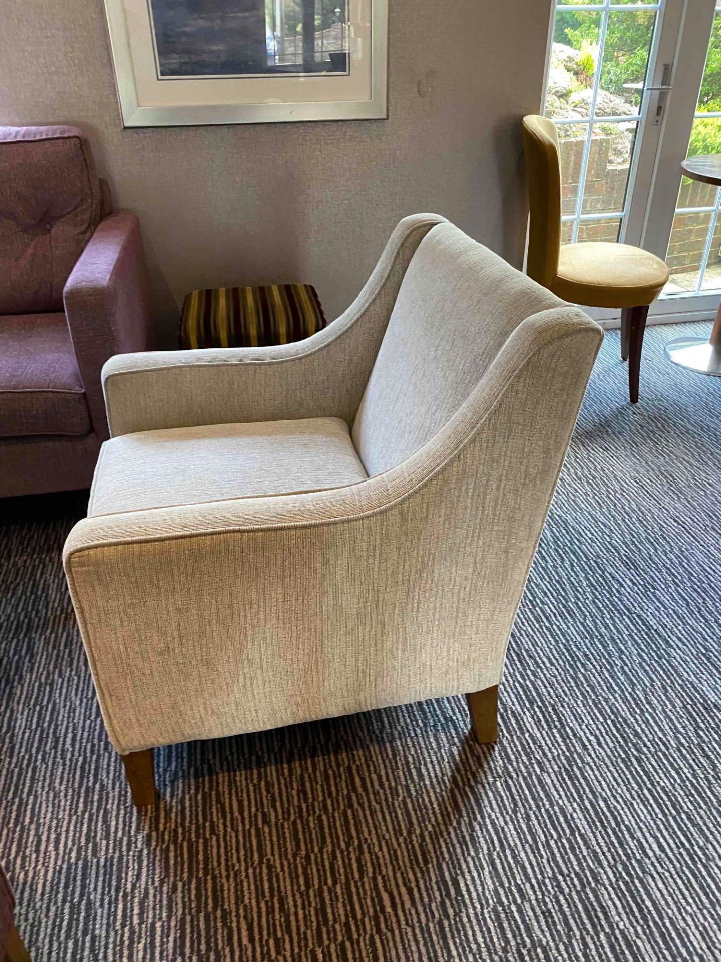 Grey Easy Chair 830 x 730 x 540 (The Lounge ) - Image 2 of 3