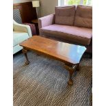 Rectangular Coffee Table Darkwood1050 x 430 x 450 (The Lounge )