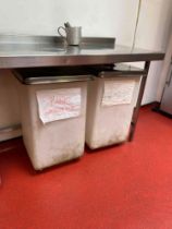 3 Flour Bins With Lids (Kitchen)