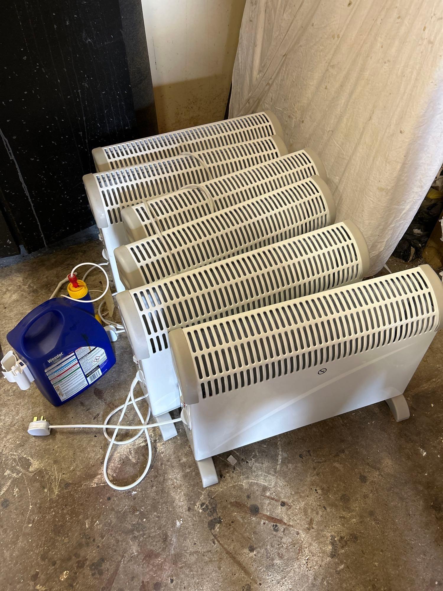 6X 2000W Convecor Heaters With Thermostat. - Image 3 of 3