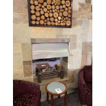 Gas Fire (Entire) 750 x 500 x 250 (The Lounge )