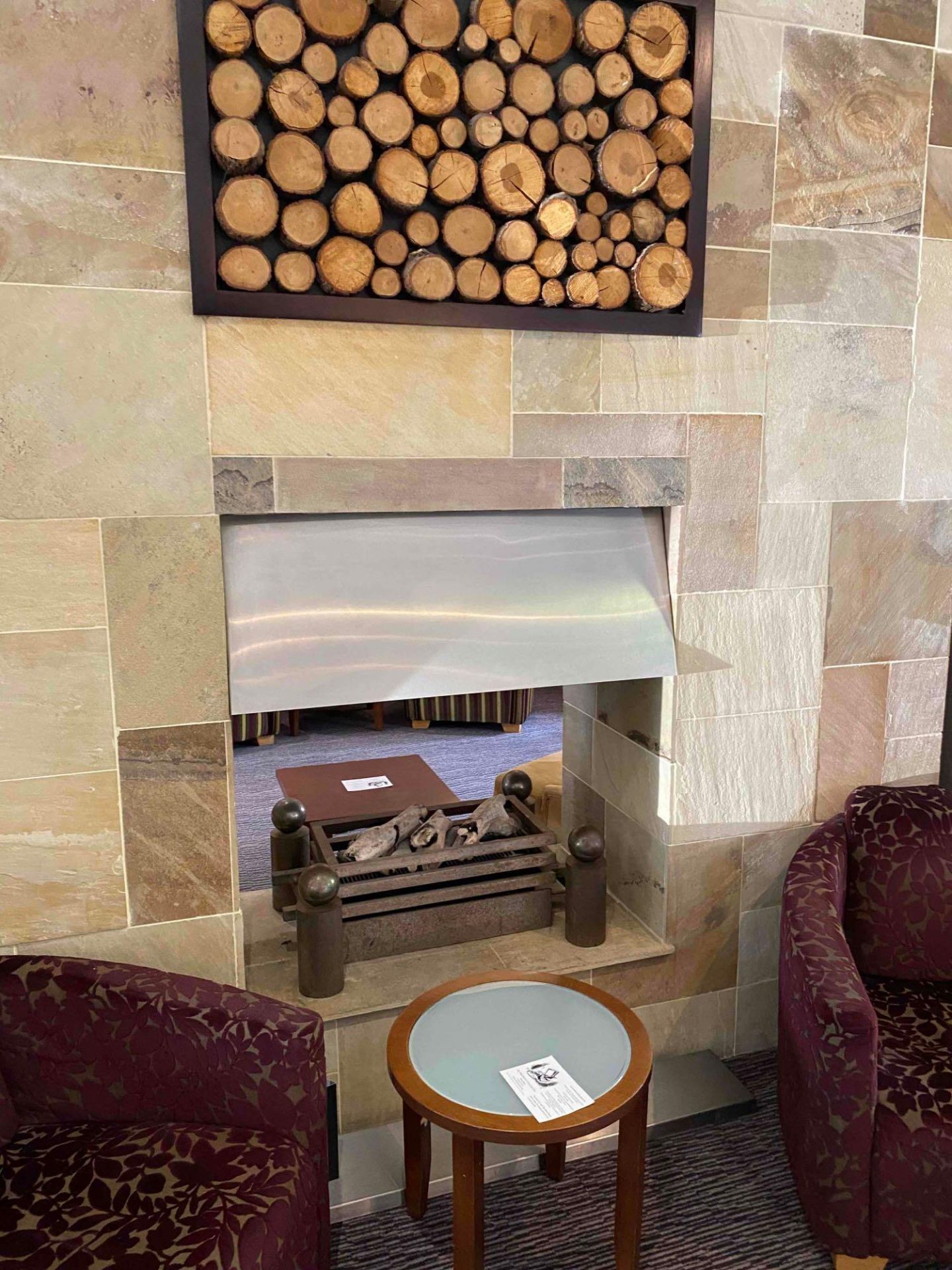 Gas Fire (Entire) 750 x 500 x 250 (The Lounge )