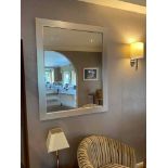 2 Large Silver Framed Hallway Mirrors125 x 1000 (The Bar)