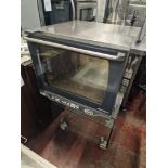 Unox model XFT130 stainless steel table top combi oven 240v 4 grid