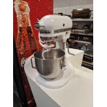 Kitchen Aid model 4.8 L heavy duty stand mixer 5KPM5 with bowl and hook.240v single phase 33 x 49