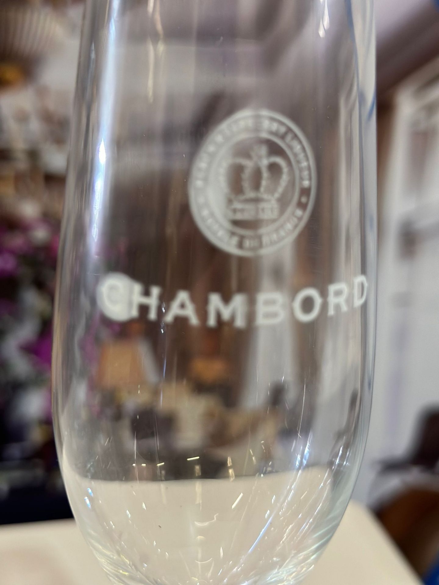 6x Chambord Champagne flutes - Image 3 of 4