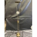 Levity LED Uplighter Floor Lamp, Antique Brass Add A Touch Of Contemporary Style To Your Home With