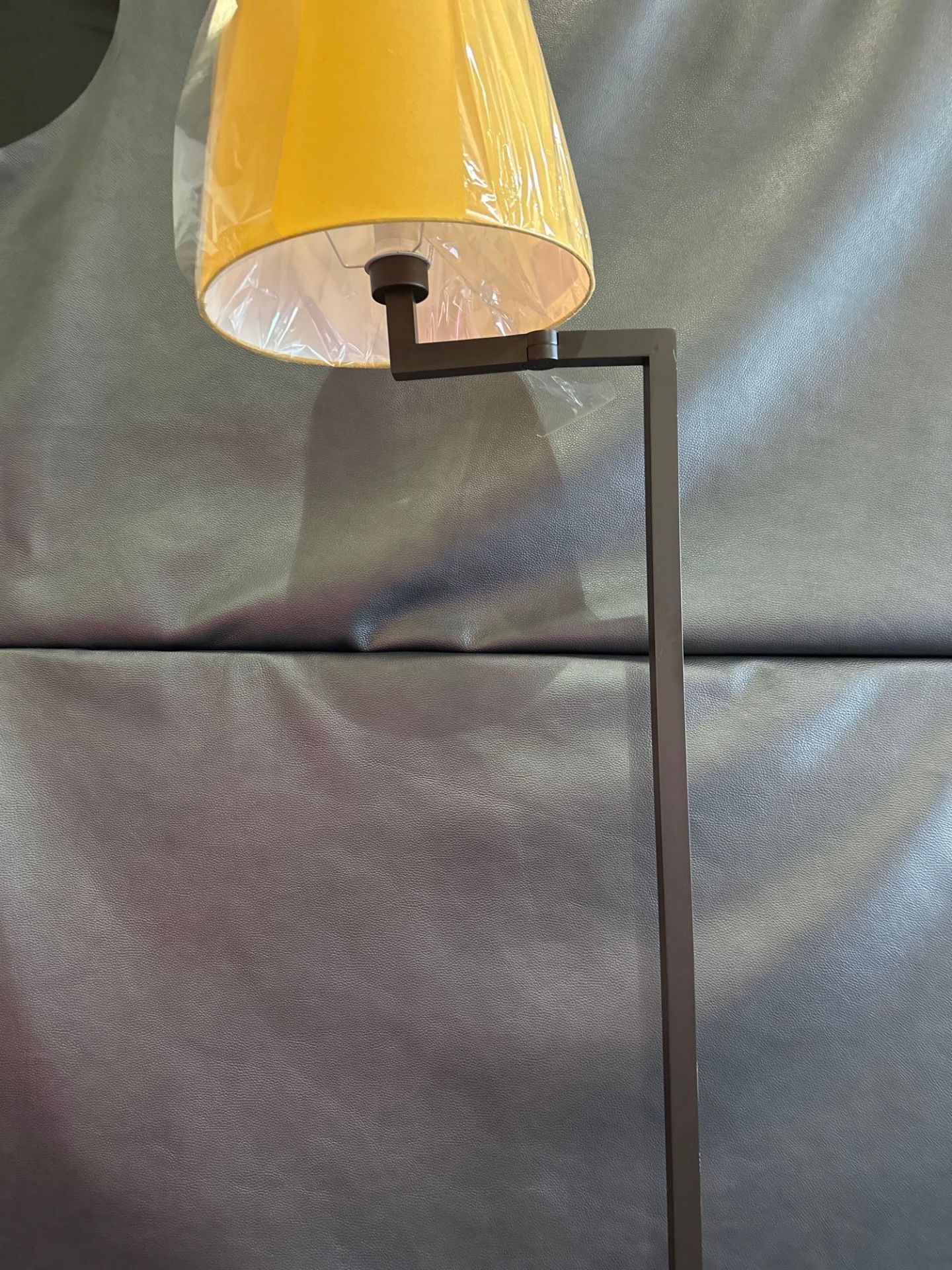Sifra Floor Lamps Model LMS 600 ENG Metal Base With Single Arm Single Bulb Complete With New Shade - Image 3 of 4