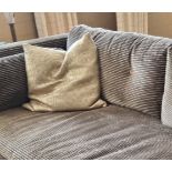 2 x Design By Amara Snake Textured Velvet Cushions. Add A Touch Of Opulence To Your Living Space
